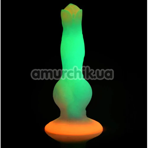 Фаллоимитатор Creature Cocks Space Cock Glows In The Dark, разноцветный