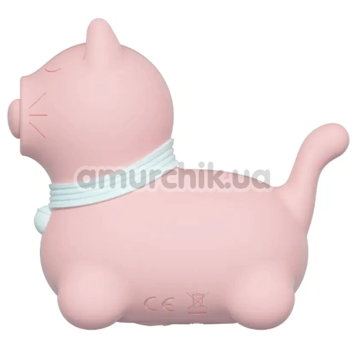 Клиторальный вибратор с пульсацией Univibe Sexy Kitty, розовый