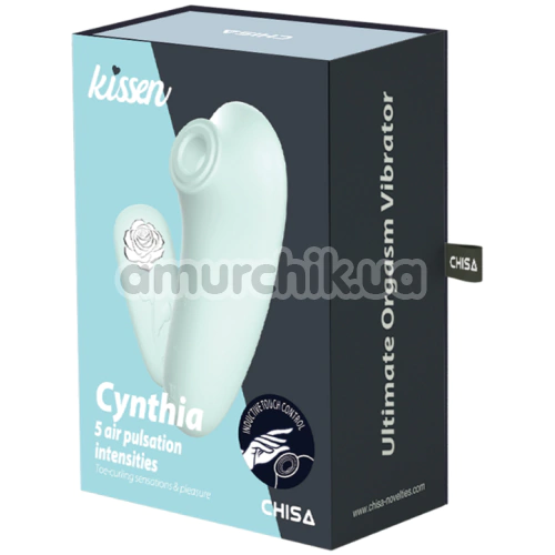 Симулятор орального сексу для жінок Kissen Cynthia, блакитний