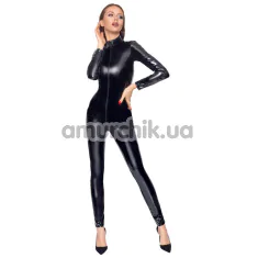 Комбинезон Black Level Vinyl Jumpsuit, черный - Фото №1