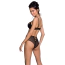 Комплект Passion Free Your Senses Lovelia Bikini, чорний: бюстгальтер + трусики - Фото №2