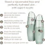 Зволожувач для шкіри обличчя Geske Facial Hydration Refresher 4 in 1, зелений - Фото №8