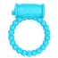 Виброкольцо для члена Hision Beads Ring, голубое - Фото №2