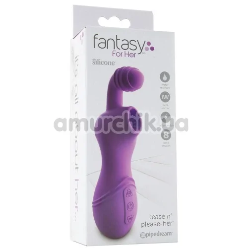 Симулятор орального секса Fantasy For Her Tease N Please-Her, фиолетовый
