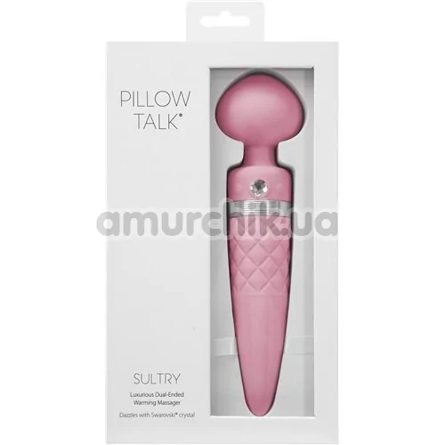 Універсальний масажер Pillow Talk Sultry, рожевий