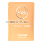 Оральний лубрикант EXS Peach Lube Water Based - персик, 5 мл - Фото №1