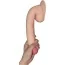 Фаллоимитатор Legendary King Sized Realistic Dildo 10 Inch, телесный - Фото №6