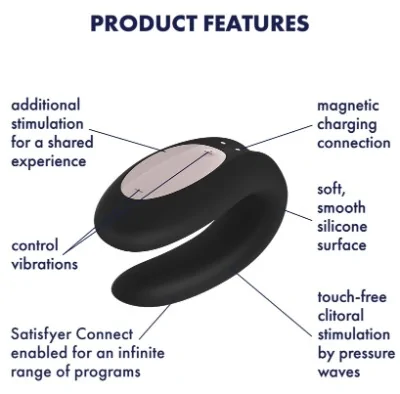 Satisfyer Double Joy Partner Vibrator