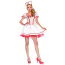 Костюм медсестры Leg Avenue Naughty Nurse Costume, белый: платье + чепчик - Фото №1