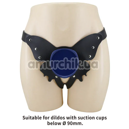 Трусики для страпона Pretty Love Harness Briefs Caludio II, черные
