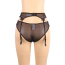 Комплект Star Night Sheer & Lace Bow Garter Belt, черный: пояс для чулок + трусики - Фото №5