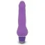 Вибратор с расширением Mini Silicone Classic 15.5 см, фиолетовый - Фото №1