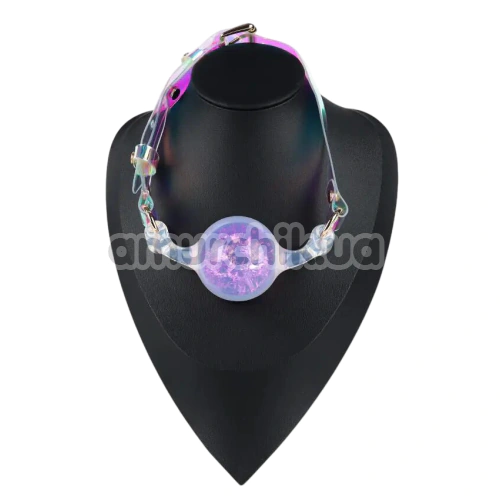 Кляп Liebe Seele Crystal Ball Gag Large, фіолетовий
