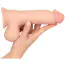 Фаллоимитатор Nature Skin Dildo With Movable Skin 20 см, телесный - Фото №8
