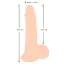Фаллоимитатор Nature Skin Dildo With Movable Skin 19 см, телесный - Фото №9