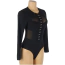 Боді Star Night Hook Buckles Bodysuit, чорне - Фото №8