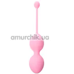 Вагінальні кульки Boss Series Intense Pleasure 165 г, світло-рожеві - Фото №1