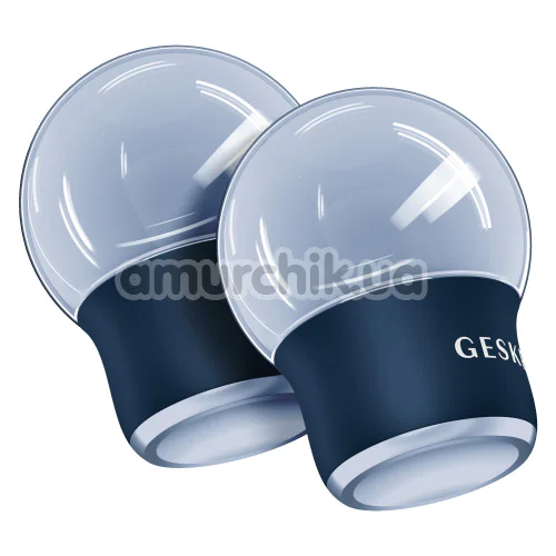 Массажер для лица и тела Geske Cool & Warm Face and Body Massager 7 in 1, синий