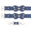 Фіксатори для ніг Taboom Silicone Supreme Ankle Cuff Set, сині - Фото №4
