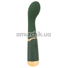 Вібратор для точки G Emerald Love Luxurious G-Spot Massager, зелений - Фото №1