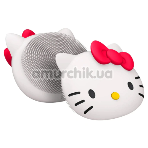 Щетка для лица Geske Facial Brush 3 in 1 - Hello Kitty, белая