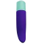 Кліторальний вібратор Passion Play Silicone Mini Vibe Curve Tip, фіолетовий - Фото №3