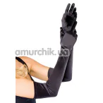 Рукавички Leg Avenue Extra Long Opera Length Satin Gloves, чорні - Фото №1