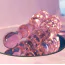 Анальна пробка Glaze Glass Rosebud Beaded Plug 5.5, рожева - Фото №10