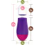 Универсальный вибромассажер Aria Vibra Wand, фиолетовый - Фото №5