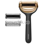 Массажер-роллер для лица и тела с микроиглами Geske MicroNeedle Face & Body Roller 8 in 1, серый - Фото №1
