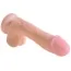 Фаллоимитатор King Cock Plus 7.5 Dual Density Cock With Balls, телесный - Фото №3