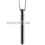Клиторальный вибратор Le Wand Necklace Vibe, темно-серый - Фото №1