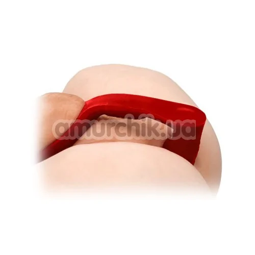 Эрекционное кольцо со стимулятором простаты Rascal Cock and Ass Blaster, красное