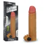Насадка на пенис с вибрацией Revolutionary Silicone Nature Extender LV414101, коричневая - Фото №5
