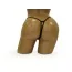 Трусики-стринги женские G-String черные (модель 2373) - Фото №2