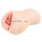 Штучна вагіна Kokos Onahole 005 Jenny Double Layer, тілесна - Фото №1