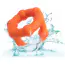 Эрекционное кольцо для члена Alpha Liquid Silicone All Star Ring, оранжевое - Фото №11