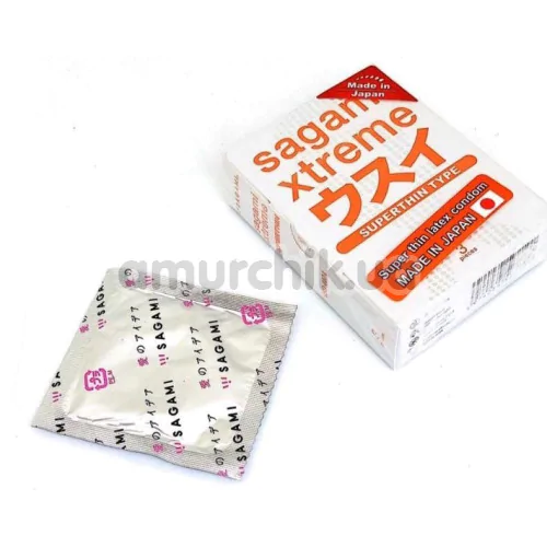 Sagami Xtreme Superthin, 3 шт