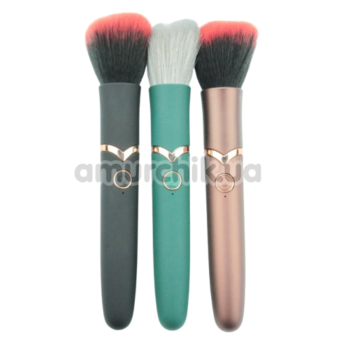 Клиторальный вибратор Makeup Brush Vibrator, черный