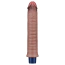 Вибратор Lovetoy Real Softee 9.5 Platinum Silicone, коричневый - Фото №3