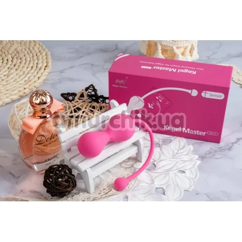 Вагинальные шарики Magic Motion Kegel Master Gen 2, розовые