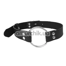 Кляп Art of Sex Gag Ring Metal, чорний - Фото №1