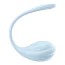 Віброяйце Satisfyer Smooth Petal, блакитне - Фото №2