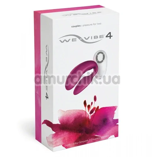 Вибратор We-Vibe 4 Pink (ви вайб 4 розовый)