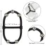 Эрекционное кольцо для члена Steel Beaded Dual Silicone Maximizer, черное - Фото №8