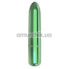 Кліторальний вібратор PowerBullet Pretty Point, зелений - Фото №1