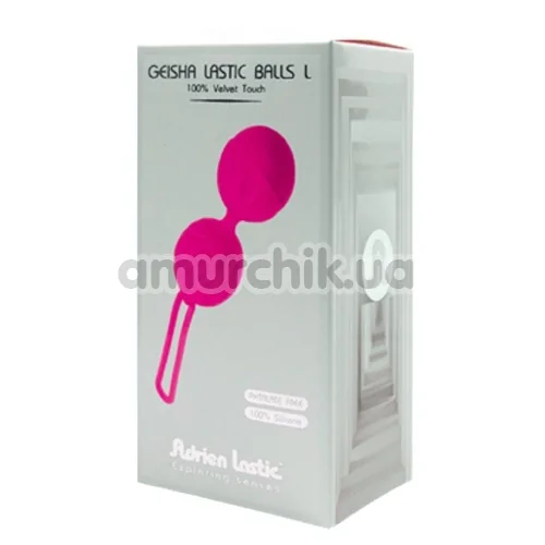 Вагинальные шарики Adrien Lastic Geisha Lastic Balls L, светло-розовые