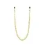 Затискачі для сосків Feral Feelings Nipple Clamps Chain Thin, золоті