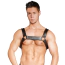 Портупея Zado Fetish Leather Chest Men Harness, черная - Фото №6