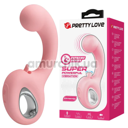 Вибратор Pretty Love Erynnyes, розовый